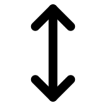 Move Vertical SVG Icon
